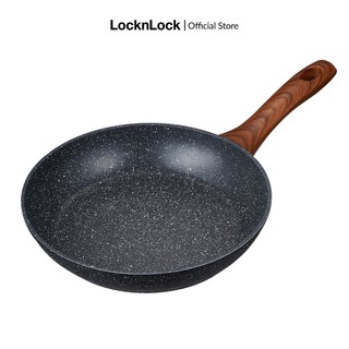 Chảo nhôm chống dính Lock&Lock BAUM Marble 28cm, 1 tay cầm - LBU1283C