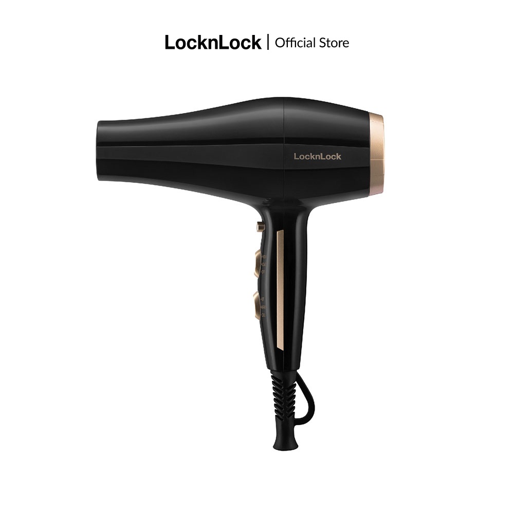 Máy sấy tóc Lock&Lock Perfect care hair dryer Màu đen ENA156BLK