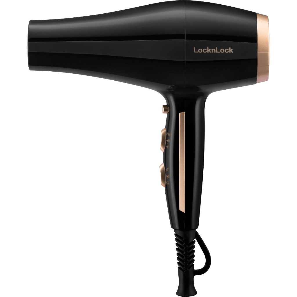 Máy sấy tóc Lock&Lock Perfect care hair dryer Màu đen ENA156BLK