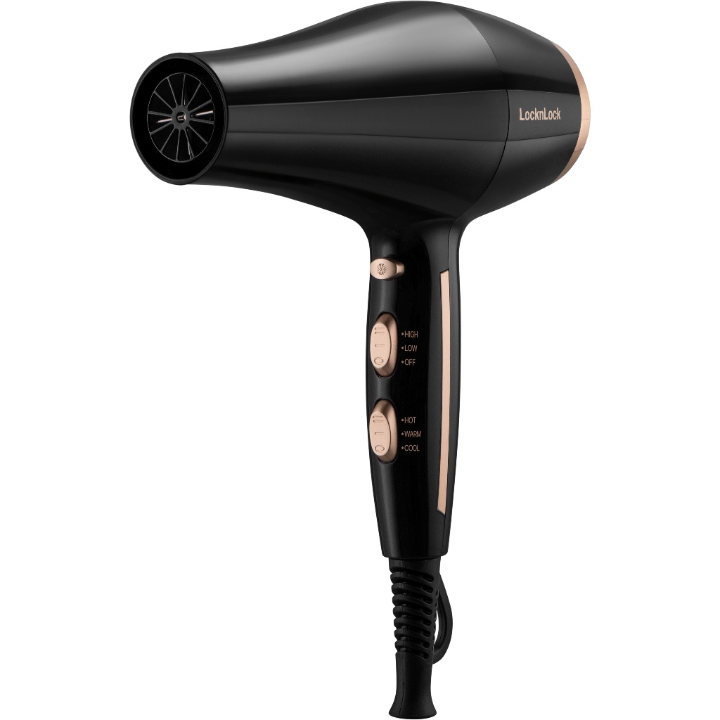 Máy sấy tóc Lock&Lock Perfect care hair dryer Màu đen ENA156BLK