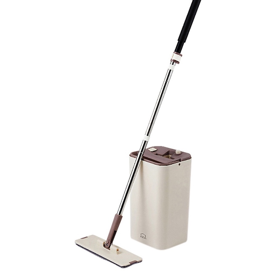 Bộ Cây Lau Nhà Lock&Lock Squeeze Flat Mop ETM471