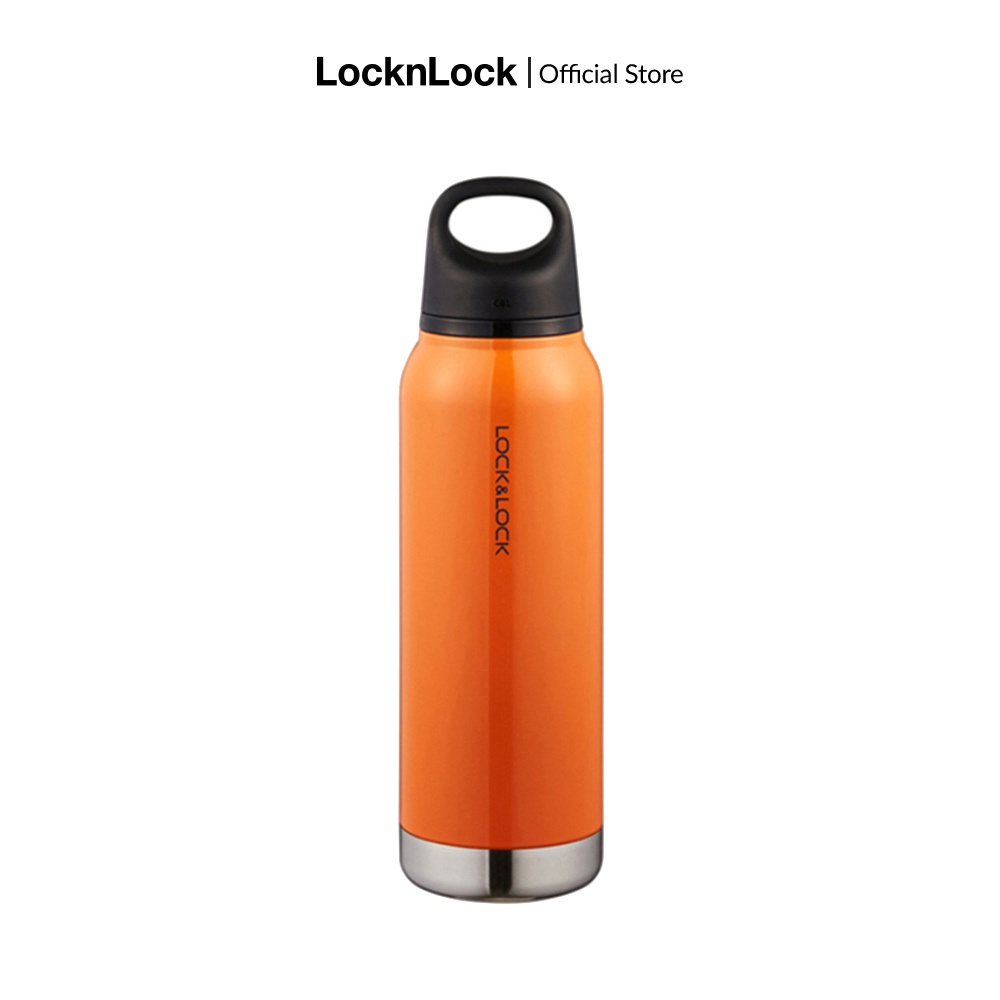 Bình Giữ Nhiệt Bằng Thép Không Gỉ Lock&Lock Loop Tumbler 620ml - LHC4154 - cam và xanh