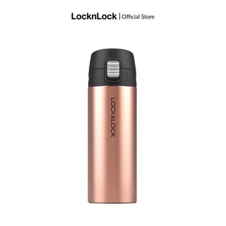 Bình giữ nhiệt Lock&Lock Colorful Tumbler 330ml Màu vàng hồng LHC3221