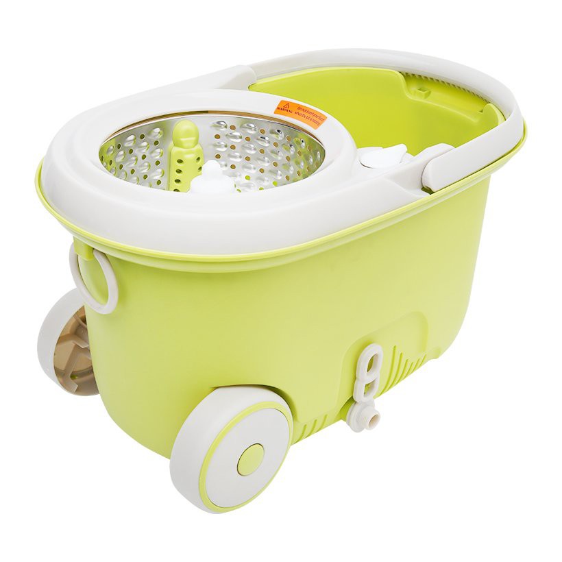 Bộ cây lau nhà xoay tay 360 độ Lock&Lock Xanh lá MOP-L003