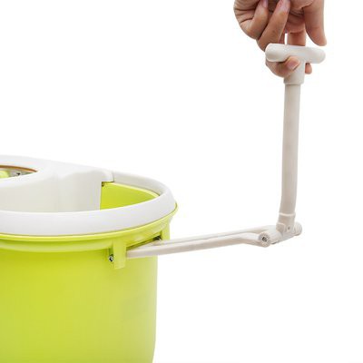 Bộ cây lau nhà xoay tay 360 độ Lock&Lock Xanh lá MOP-L003