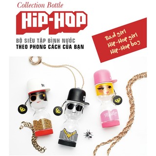 Bình Nước Nhựa Lock&Lock Hip-Hop Boy [HLC671HB] (430ml)