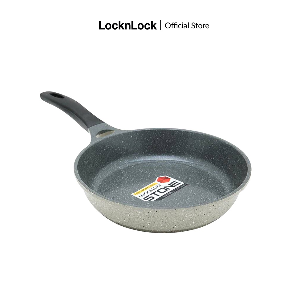 Chảo rán, chảo sâu lòng có nắp thủy tinh Lock&Lock Stone Pan (nhiều kích thước)