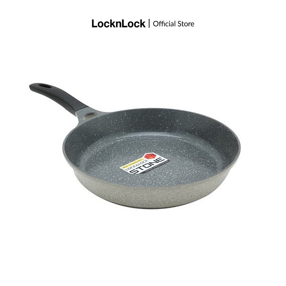 Chảo rán, chảo sâu lòng có nắp thủy tinh Lock&Lock Stone Pan (nhiều kích thước)