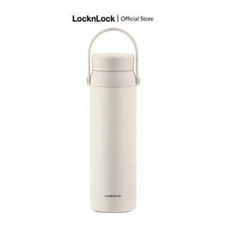  Bình giữ nhiệt Lock&Lock Wannabe Screw 450ml kèm quai xách silicone giữ nhiệt nóng lạnh 3 màu LHC4246 