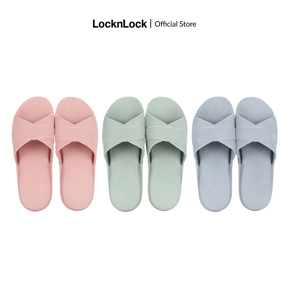 Dép nhựa đi trong nhà tắm, dép văn phòng Lock&Lock Bath Slipper chống trượt - nhiều màu và kích thước