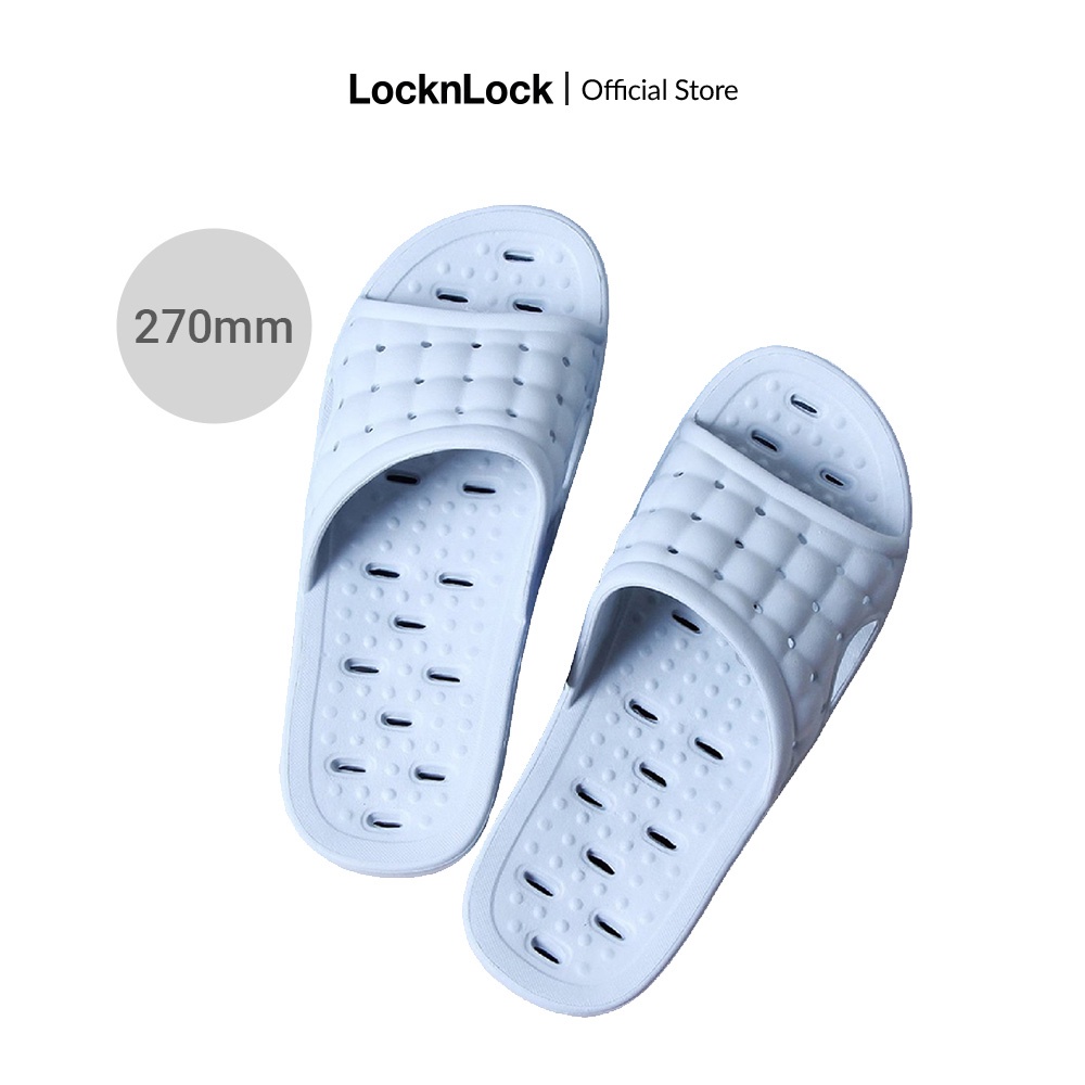 Dép nhựa đi trong nhà tắm, dép văn phòng Lock&Lock Bath Slipper chống trượt - nhiều màu và kích thước