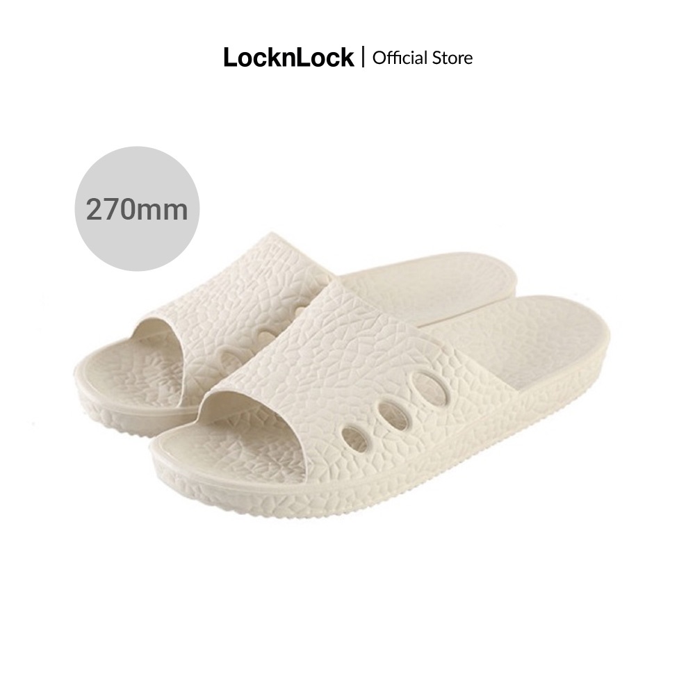 Dép nhựa đi trong nhà tắm, dép văn phòng Lock&Lock Bath Slipper chống trượt - nhiều màu và kích thước