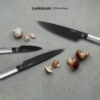 Dao nhà bếp inox phủ chống dính Lock&Lock - Màu đen CKK922/CKK923/CKK924 thép không gỉ chất lượng cao