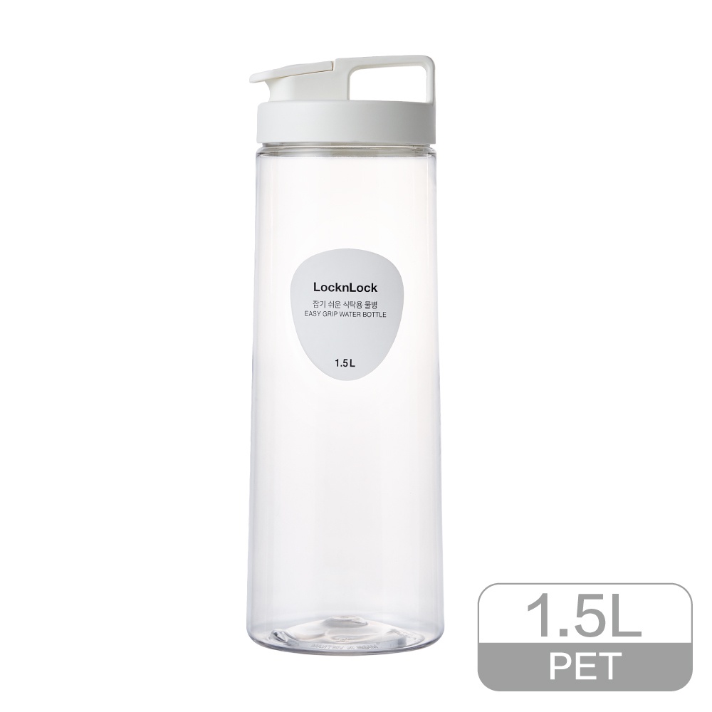 Bình nước Lock&Lock Easy Grip Water Bottle 1.5L (màu xám, trắng, mint)