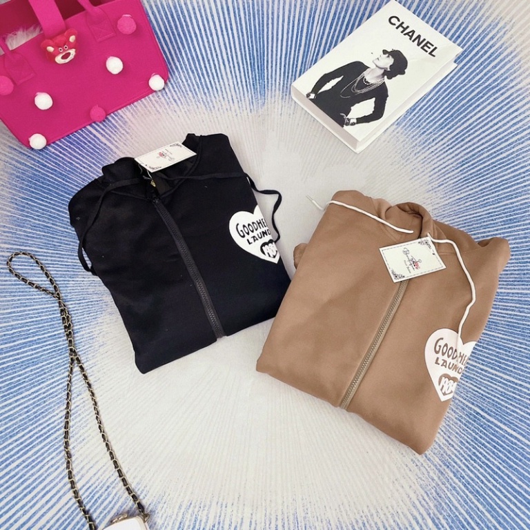 Áo Khoác Nỉ Tim 1986 chất Nỉ Tàu