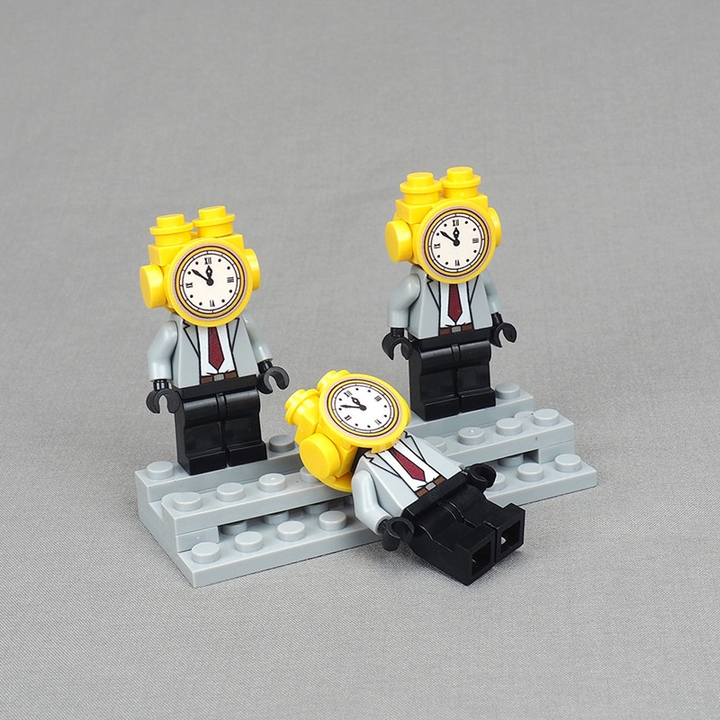 Skibidi Mô Hình Đồ Chơi Lắp Ráp Toilet titan Cho Bé