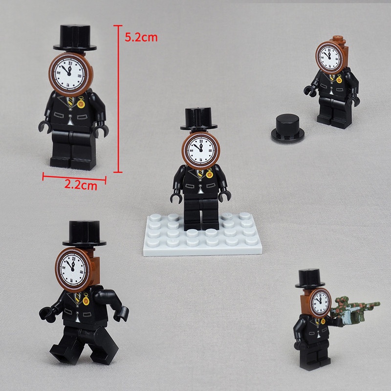 Skibidi Mô Hình Đồ Chơi Lắp Ráp Toilet titan Cho Bé