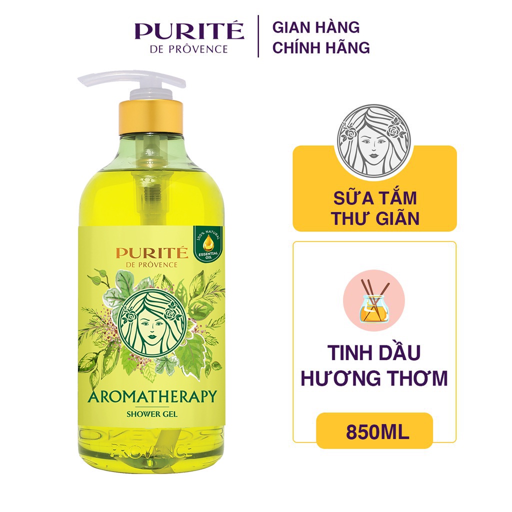 Sữa Tắm Thiên Nhiên Purité 850ml
