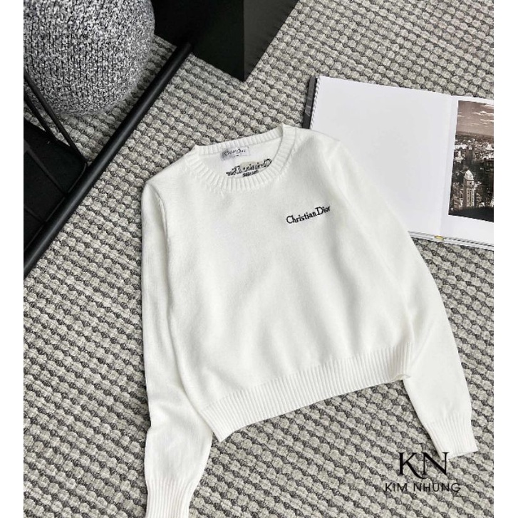 Áo len dài tay chữ C hàng QCL1