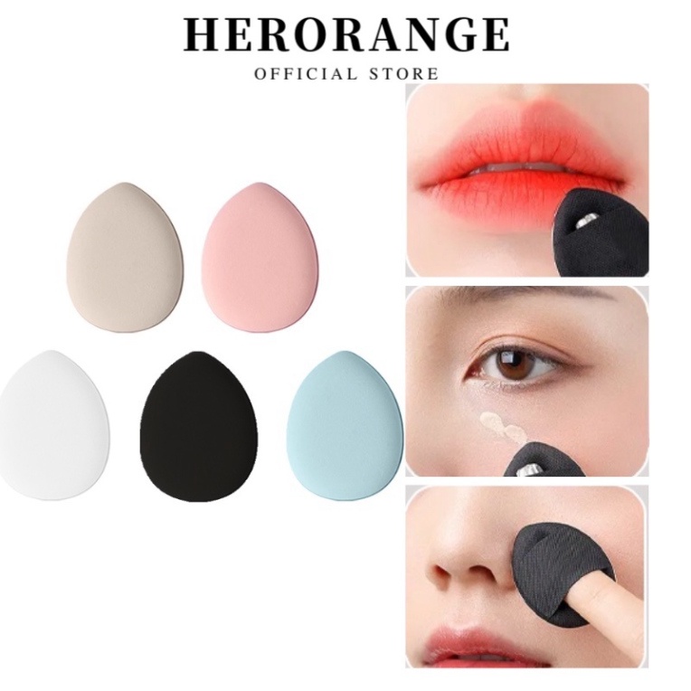 1 Mút make up Hình Ngón Tay size bé Che yếu điểm Bắt Sáng