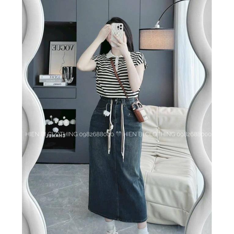 Set 3 áo pull dt xám trắng kẻ micky hot