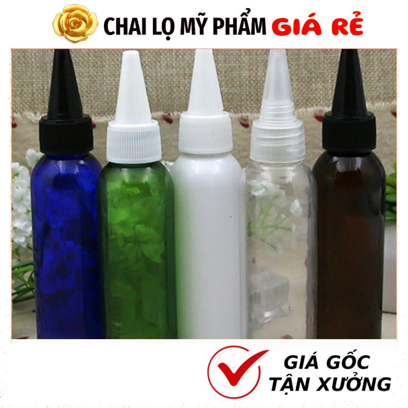 Chai Chiết Mĩ Phẩm HUY HA COSMETIC PACKAGING Nhựa Pet Nút Nhọn 100ml,50ml,30ml,20ml Chiết Mực,.