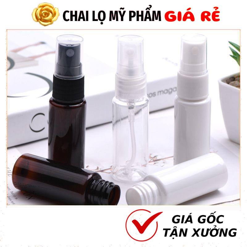 Chai Xịt Phun Sương HUY HA COSMETIC PACKAGING  Vỏ Nhựa Pet Đựng Nước Hoa, Tinh Dầu