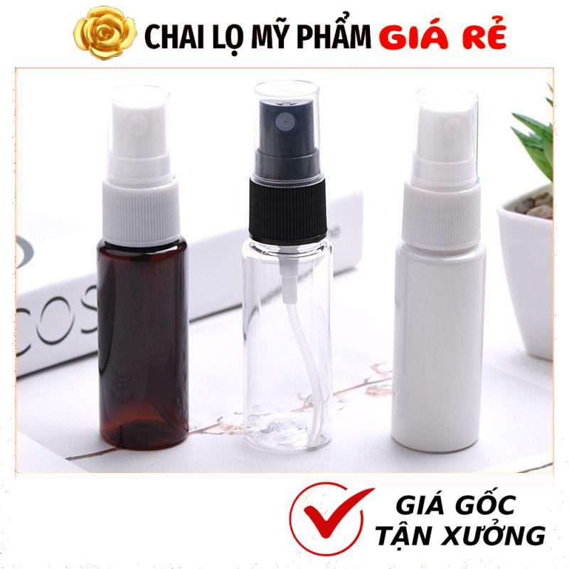 Chai Xịt Phun Sương HUY HA COSMETIC PACKAGING  Vỏ Nhựa Pet Đựng Nước Hoa, Tinh Dầu