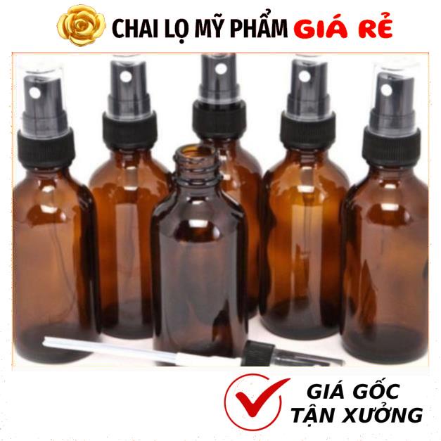 Chai Xịt Phun Sương Thủy Tinh 5ml,10ml Chiết Nước Hoa HUY HA COSMETIC PACKAGING