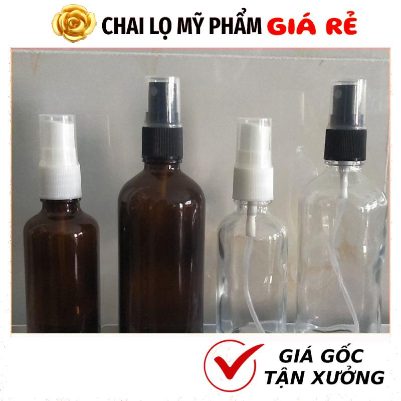 Chai Xịt Phun Sương Thủy Tinh 5ml,10ml Chiết Nước Hoa HUY HA COSMETIC PACKAGING