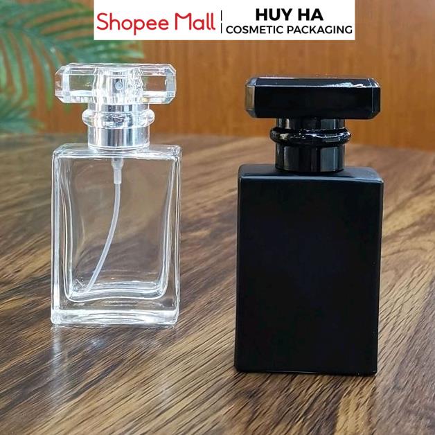 Chai Lọ Chiết Nước Hoa 30ml, 50ml Đựng Dầu Thơm HUY HA COSMETIC PACKAGING Top Rẻ