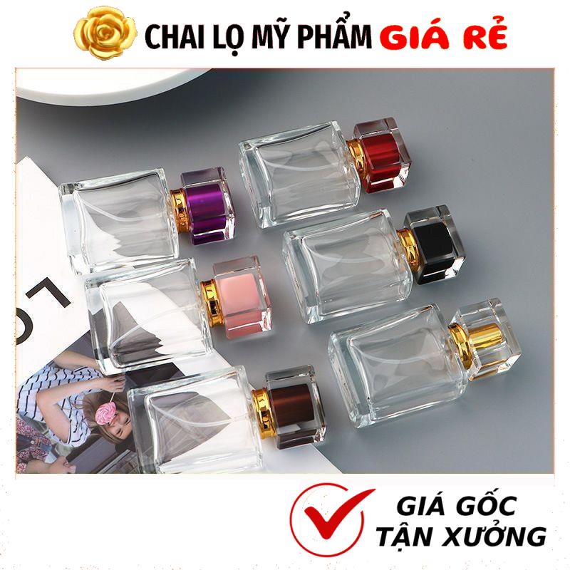 Chai Lọ Chiết Nước Hoa 30ml, 50ml Đựng Dầu Thơm HUY HA COSMETIC PACKAGING Top Rẻ