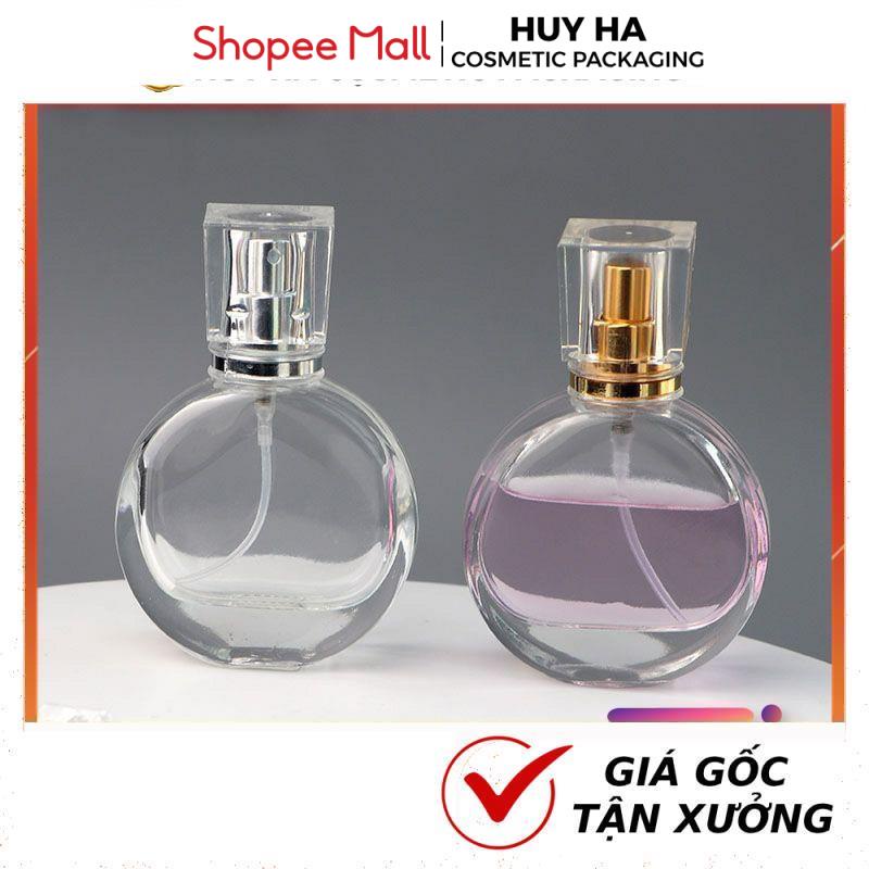 Chai Lọ Chiết Nước Hoa Hình Chữ O 30ml Đựng Dầu Thơm HUY HA COSMETIC PACKAGING, Phụ Kiện Du Lịch Top Rẻ