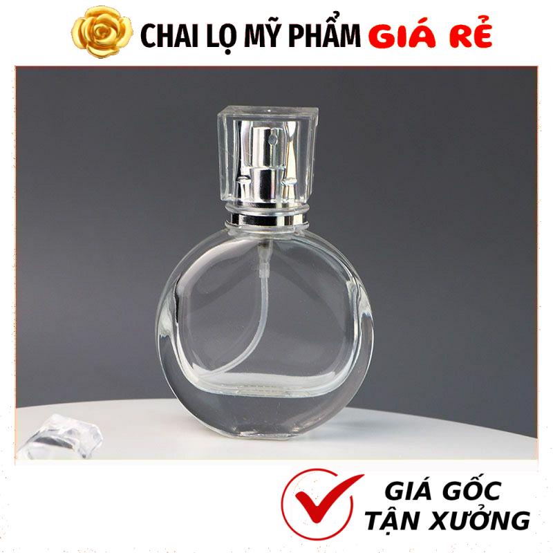 Chai Lọ Chiết Nước Hoa Hình Chữ O 30ml Đựng Dầu Thơm HUY HA COSMETIC PACKAGING, Phụ Kiện Du Lịch Top Rẻ