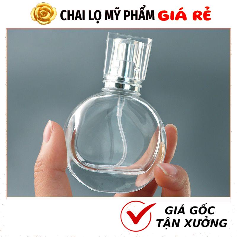 Chai Lọ Chiết Nước Hoa Hình Chữ O 30ml Đựng Dầu Thơm HUY HA COSMETIC PACKAGING, Phụ Kiện Du Lịch Top Rẻ