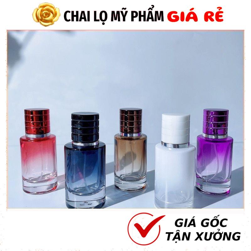 Chai Lọ Chiết Nước Hoa HUY HA COSMETIC PACKAGING 30ml Sauvage Đựng Dầu Thơm , Phụ Kiện Du Lịch Top Rẻ