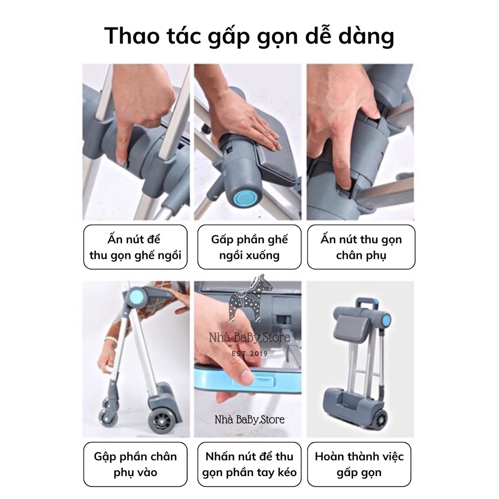 Vali kiêm xe đẩy siêu Hot bảng cao cấp loại 1 GLT-099 2in1 cho bé size 21,5l xách tay