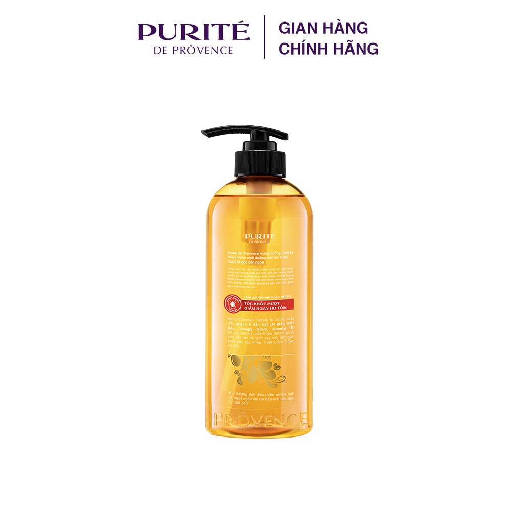 Dầu gội Purité serum thiên nhiên 620ml