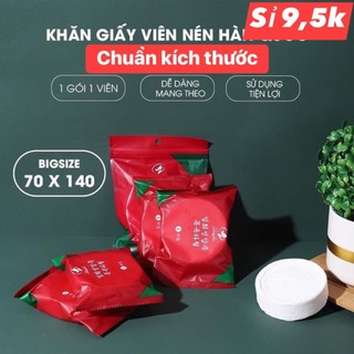 Khăn tắm nén du lịch, khăn spa viên nén
