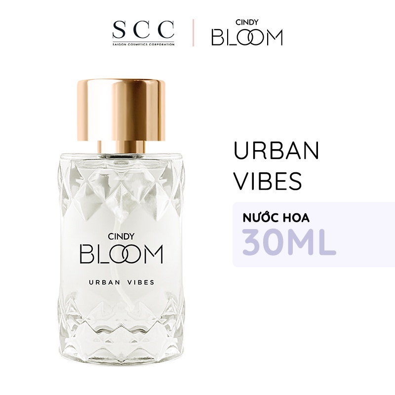 Nước hoa nữ Cindy Bloom Urban Vibes hương tự tin cuốn hút 30ml