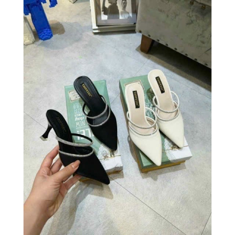 Sục gót nhọn quai đá sang xịn