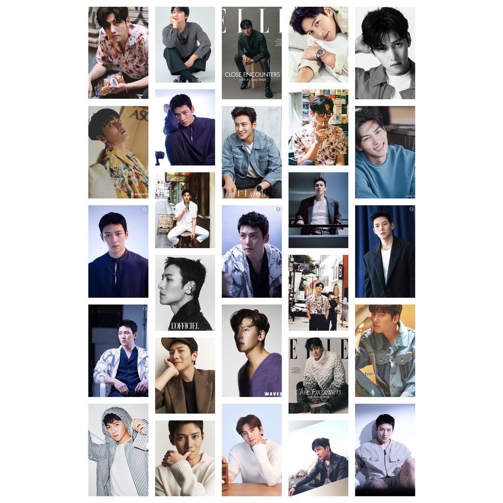 Lomo card 1 mặt 54 ảnh Ji Chang Wook - Mgz