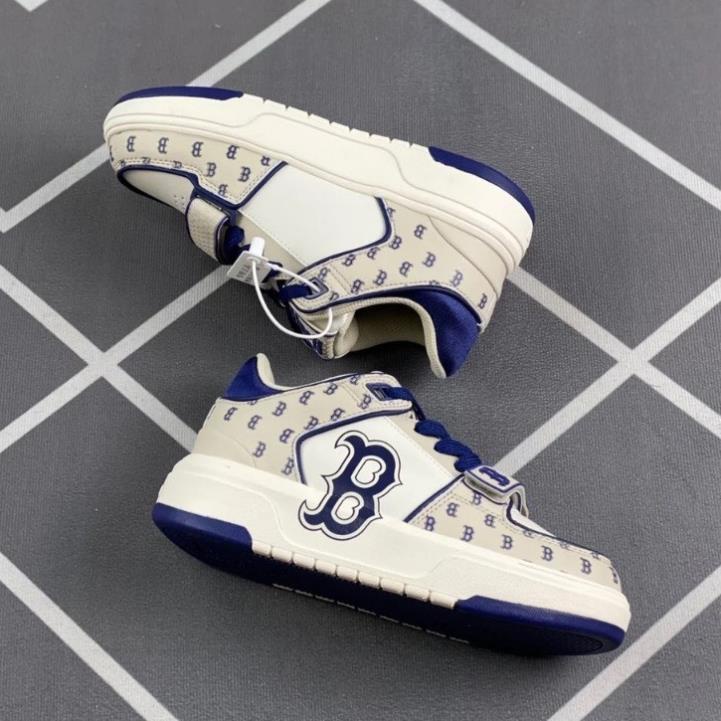 Giày thể thao MLB chunky liner dán_Giày MLB Chunky quai dán họa tiết Bản Cao Cấp Đế 5cm hot trend_2023