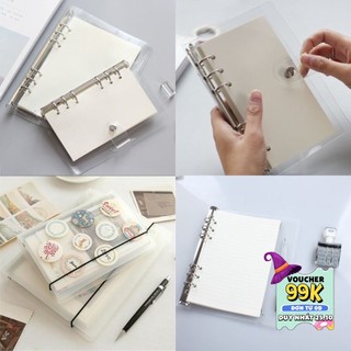 Sổ còng A5 6 còng bìa sổ còng binder giấy refill full set sổ A5
