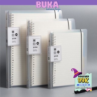 Bìa sổ còng A4 B5 A5 khổ giấy ngang/dọc phụ kiện văn phòng phẩm BUKA