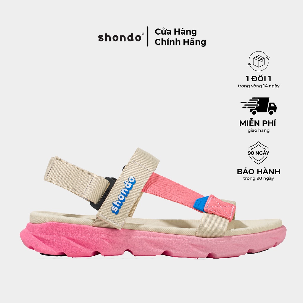 Giày Sandals F6S Ombre Quai Be Đế Hồng F6S7227