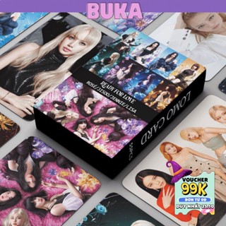 Lomo Card Blackpink READ FOR LOVE card bo góc Blackpink album mới nhất Kpop Lisa, Jennie, Jisoo, Rosé hộp 55 card ảnh