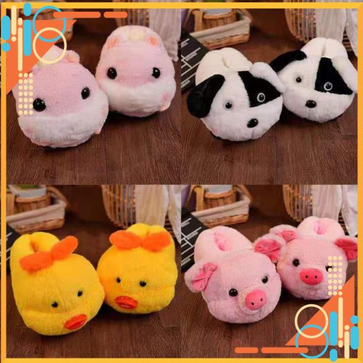 Dép Bông Hình Chú Vịt Đáng Yêu Fullsize Từ 35-42 Hot Hit 2022