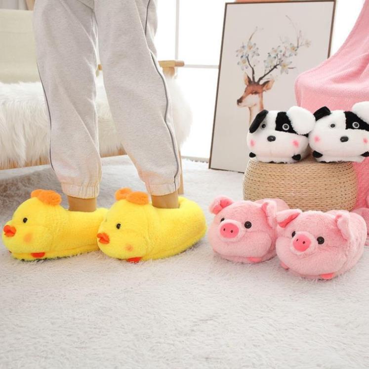 Dép Bông Hình Chú Vịt Đáng Yêu Fullsize Từ 35-42 Hot Hit 2022