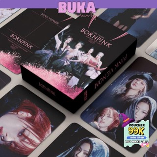 Lomo card blackpink buka set 55 tấm ảnh nhóm nhạc thần tượng card ảnh card bo góc